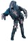 The Costume Center Black and Red Zombie Men Adult Halloween Costume Accessory - One Size